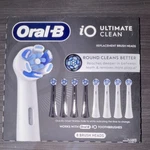 Oral-b Io Ultimate Clean Brush Heads 8 Pack, Smart Bristles, Fits. Fixed Price $27.99.