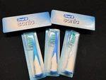 5 New Genuine Oral-b Braun Sonic Complete Vitality Toothbrush Replacement Heads. Fixed Price $42.77.