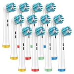Cross Action Replacement Toothbrush Heads Compatible With Oral-b Braun, 12 Pa.... Fixed Price $26.01.