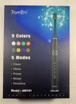 7AM2M Sonic Electric Toothbrush Orange With 4 Replacement Heads New In Box AM101. Fixed Price $11.00.