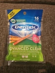 Dentek Easy Brush Advanced Interdental Cleaners Mint, 1-PACK 16 Count New. Fixed Price $6.99.