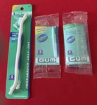 Gum Proxabrush Snap-ons Handle & Tip #625 New Old Stock. Fixed Price $11.99.