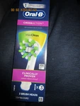 Oral-b Cross Action Max Clean Replacement 3-BRUSH Heads -new / Sealed. Fixed Price $12.39.