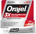 Orajel 3X For Toothache & Gum Pain: Maximum Gel Tube 0.42OZ Exp 10/2026+. Fixed Price $9.95.