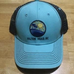 Hilton Head South Carolina Snap Back Trucker Hat Cap Sea Foam Green 50005 Ouray. Fixed Price $9.99.