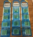 Reach Listerine Ultraclean Access Flosser Refill Heads 3 Pack. Fixed Price $22.95.