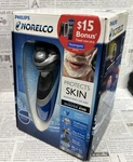 Nib Philips Norelco AT810 4100 Cordless Rechargeable Electric Shaver Blue. Fixed Price $75.00.