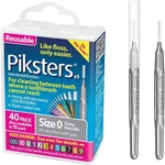 Interdental Reusable Brushes, Pack Of 40 Piksters Size. Fixed Price $15.99.