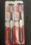 2 Pc Colgate Toothbrush 360 Batttery Sonic Advanced Soft Power Whitening New. Fixed Price $9.90.
