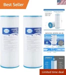 Drop-in Amibbon Spa Filters Compatible With Unicel C-4326 (25 Sq.ft, Pack). Fixed Price $47.91.
