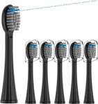 6X Black Toothbrush Heads For Waterpik Fusion SF-01-04 Refill Pisoniclea. Fixed Price $19.87.