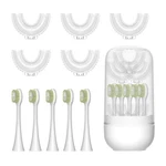 10 Pcs Shaped Toothbrush Kids Replacement Head Set, Including Small, White. Fixed Price $26.62.