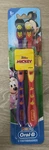Oral-b Kid Mickey And Minnie Soft Bristles- 2 Toothbrushes. Fixed Price $12.99.