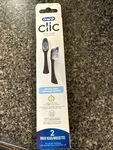 New Oral-b Clic Toothbrush Ultimate Clean Replacement Heads. Fixed Price $10.50.