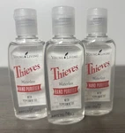 3 Pack, Young Living Thieves Waterless Hand Sanitizer 1 Fl Oz 29.56ML, Free Ship. Fixed Price $12.95.