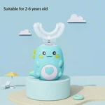 Children U-shaped Electric Toothbrush 360 Degrees Smart Cartoon Kids Silicone. Fixed Price $12.50.