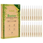 Isshah Biodegradable Bamboo Handle Interdental Brushes 1 Count (pack Of 40). Fixed Price $23.23.