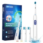 Rechargeable Electric Toothbrush Rotating Heads Oral Deep Clean For Adults. Fixed Price $17.45.