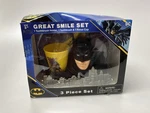 Batman Great Smile Box Set Toothbrush Cup Holder Dc Travel Folding Bathroom Hero. Fixed Price $16.00.