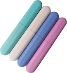 4 Pack Toothbrush Travel Case Portable Container For Bathroom Camping. Fixed Price $8.49.