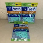 3-PACK Dr. Fresh Kool Mint Waxed Dental Flossers Brand New 180-COUNT Total. Fixed Price $15.75.