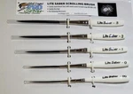 Premium Series Scrolling & Pinstriping 5 Brush Set *professionals Choice*. Fixed Price $84.95.