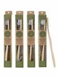 Plant-based Bamboo Toothbrush Adult Size (pack Of 4). Fixed Price $16.99.