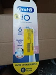 Oral-b Io Package Of 6 Heads Genuine Toothbrush. Fixed Price $25.00.