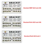 10KITS Dental Orthodontic Bracket Braces Standard Roth/mbt 022 3/3-4-5 Hooks. Fixed Price $19.99.