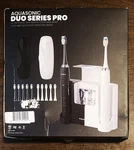Aquasonic Duo Series Pro Ultrasonic Whitening 2 Person Toothbrushes. Fixed Price $49.49.