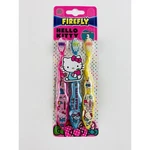 Firefly Sanrio Hello Kitty Kids Toothbrush 3 Pack - Soft Yellow Pink Blue Wavy. Fixed Price $9.88.