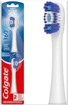 2-PACK Colgate 360 Sonic Floss Tip Toothbrush Replacement Soft Head Power. Fixed Price $8.97.