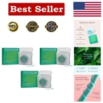 Eco-friendly Coconut Oil Infused Dental Floss 3 Pack, Expanding Mint String. Fixed Price $44.77.