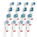 Ronsit Replacement Toothbrush Heads Count (pack Of 16), Blue,white. Fixed Price $18.99.