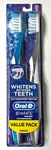 Oral-b Value Pack Soft Toothbrush 3D White Vivid With Polishing Cups. Fixed Price $25.99.