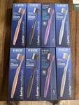 V-eco Replaceable Head Toothbrush Lot Of 8, Assorted Colors. Fixed Price $25.00.