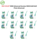 900 Advanced Sunstar 6505 Gum Soft 10X 90PICKS New-sealed. Fixed Price $72.95.