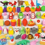 Animal Erasers For Kids 50 Pack Kid's Bulk Pull Apart 3D Puzzl. Fixed Price $20.00.