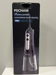 Pecham Cordless Water Flosser 4 Modes Tips 300ML IPX7 Rechargeable White. Fixed Price $18.00.