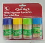 600(4X150)MINT Fragrance Wooden Toothpicks With Dispenser Holder Container. Fixed Price $7.95.
