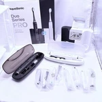 Aquasonic Duo Series Pro Uv-ada Accepted Electric Toothbrushes With Sanitizer. Fixed Price $74.95.