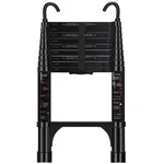 Reach High Places Safely - 9.5 Ft Telescoping Aluminum Ladder 330LBS. Fixed Price $179.99.