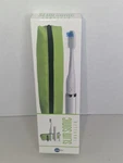 Violife Slim Sonic Traveler Toothbrush With Bag, Battery & Extra Head White. Fixed Price $19.99.