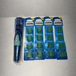 Reach Access Blue Power Flosser W/ 8 Disposable Heads Plus 112 Additional. Fixed Price $89.97.