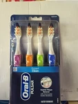 Oral-b Pulsar Expert Clean Vibrating Battery Toothbrush Medium Bristles 4 Pack. Fixed Price $22.95.