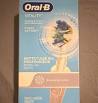 Oral-b Vitality Floss Action Rechargeable Electric Toothbrush Timer. Fixed Price $38.00.