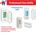 Dental Dispenser Reach Waxed Mint Floss, 200 Yd Spool Professional Refill. Fixed Price $11.88.