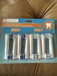 Oral-b Action Compatible Electric Toothbrush Replacement Heads 8 Pack. Fixed Price $15.99.
