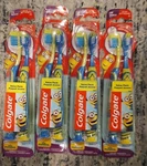 Colgate Toothbrush Set Minions Edition Suction Bottoms Extra Soft -4 Pack. Fixed Price $15.00.