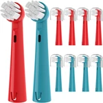 10-PACK Replacement Heads For Brusheez Kids' Electric Toothbrush, 5 Red +. Fixed Price $15.72.